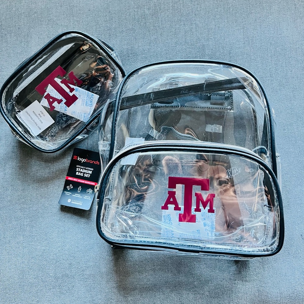 Texas A&M Stadium Bag Set- Brand New